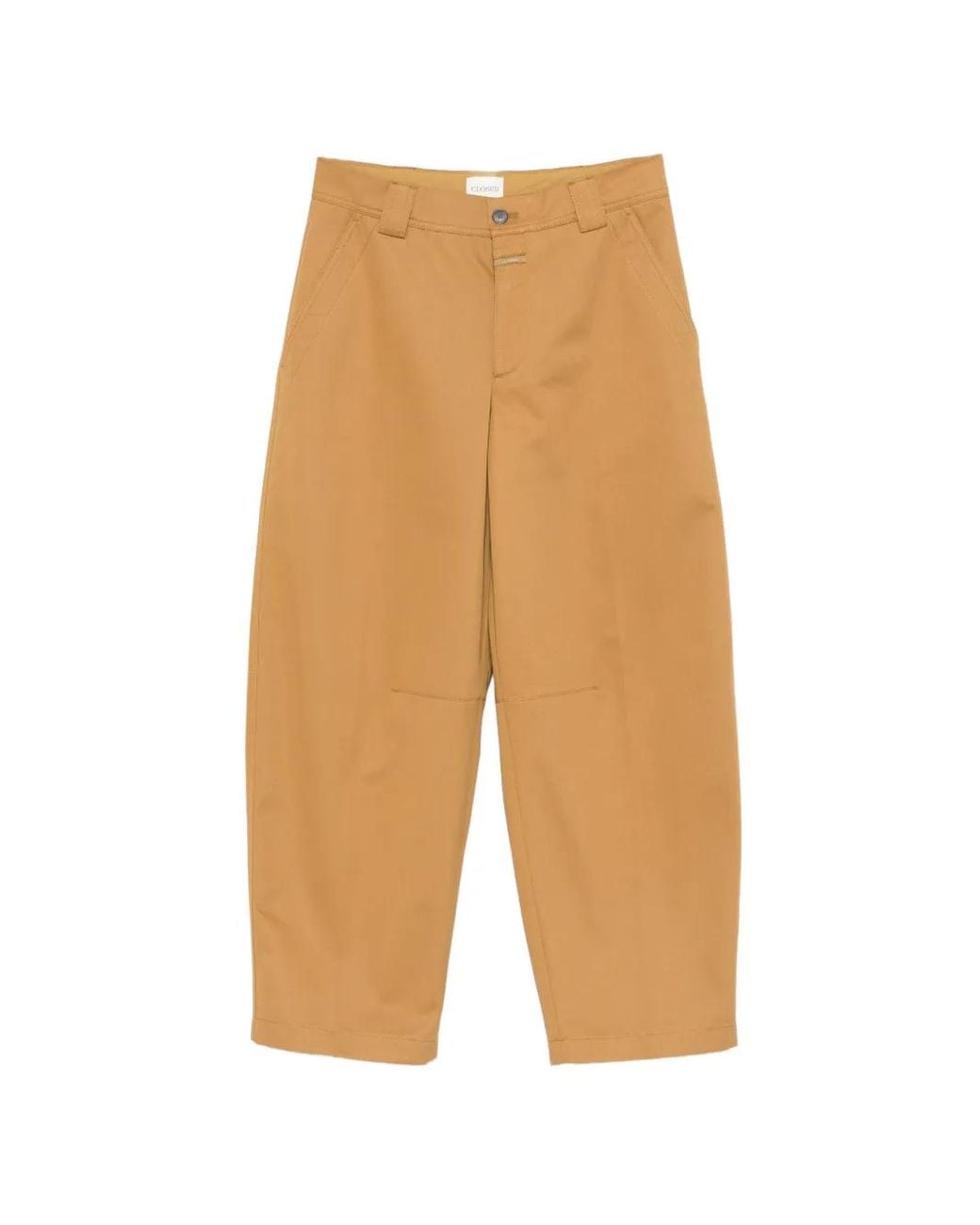 Closed White Romi Diagonal-Pockets Trousers