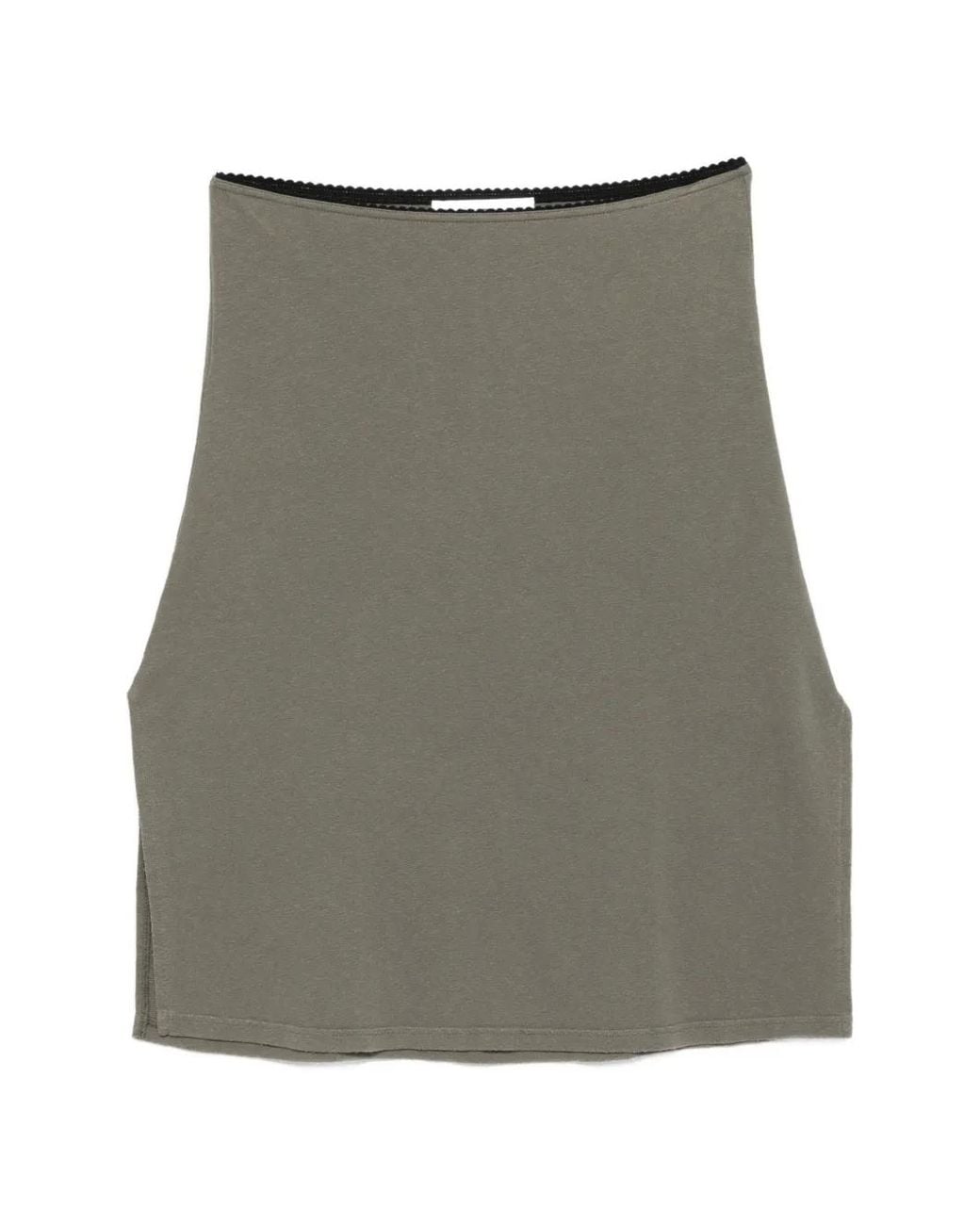 Our Legacy Gray Picnic Skirt