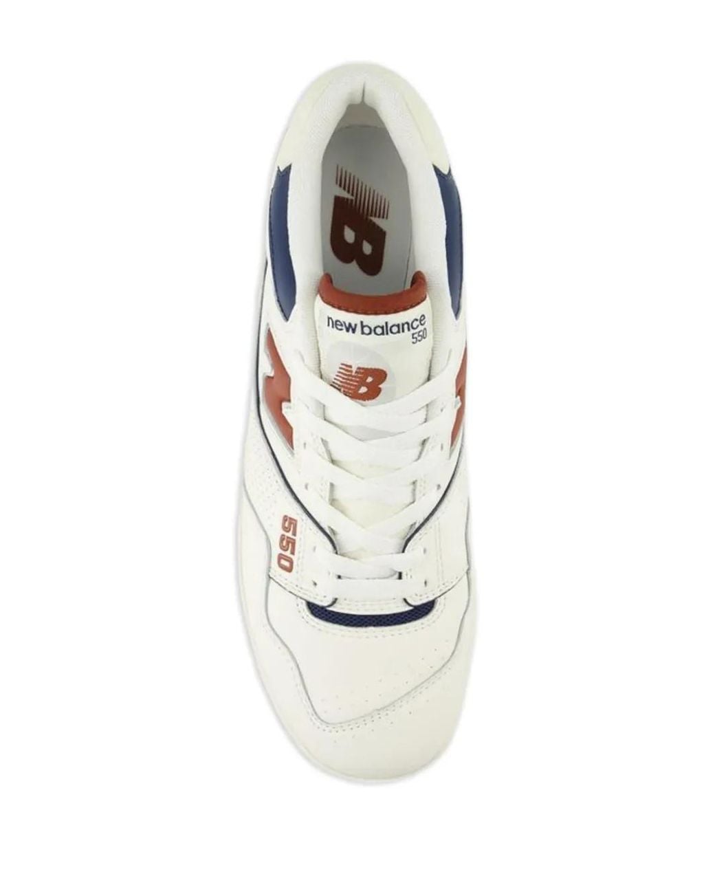 New Balance White 550 Sneakers for men