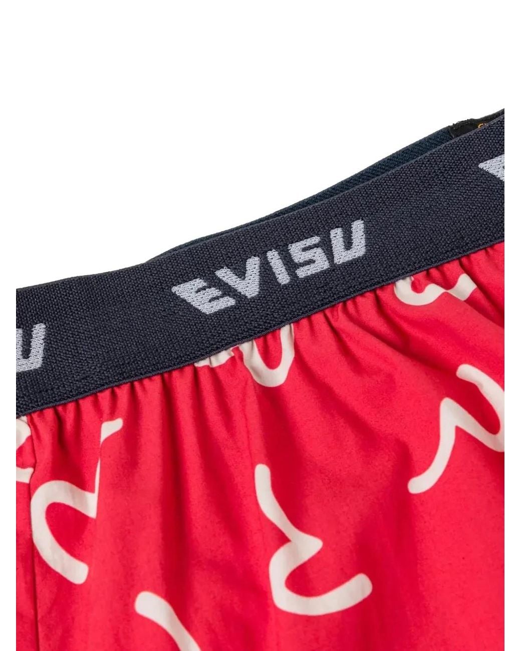 Evisu Red Seagull-Print Boxers for men