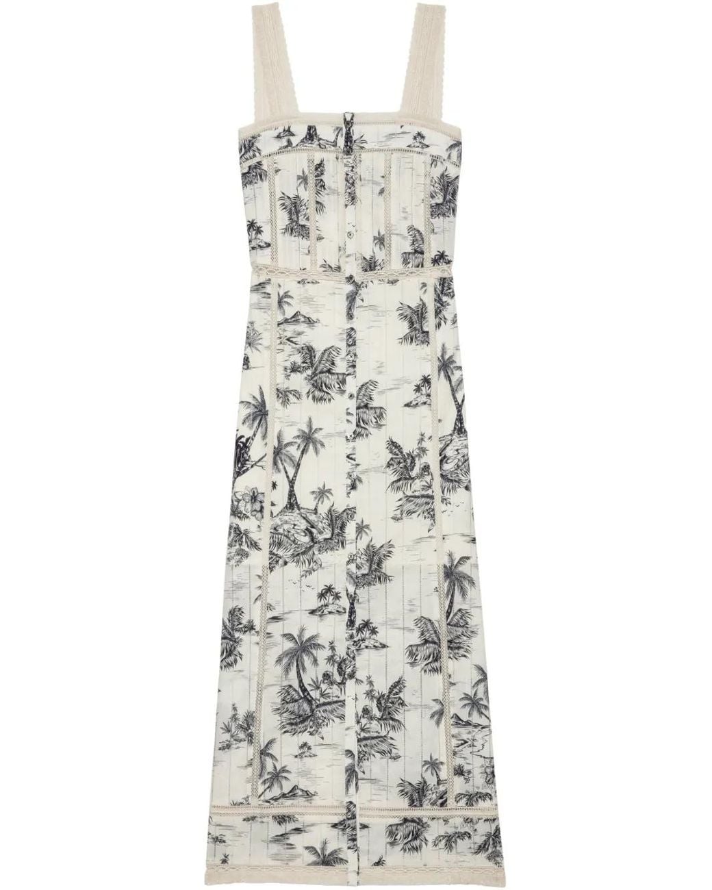 Zadig & Voltaire Gray Renaid Dress