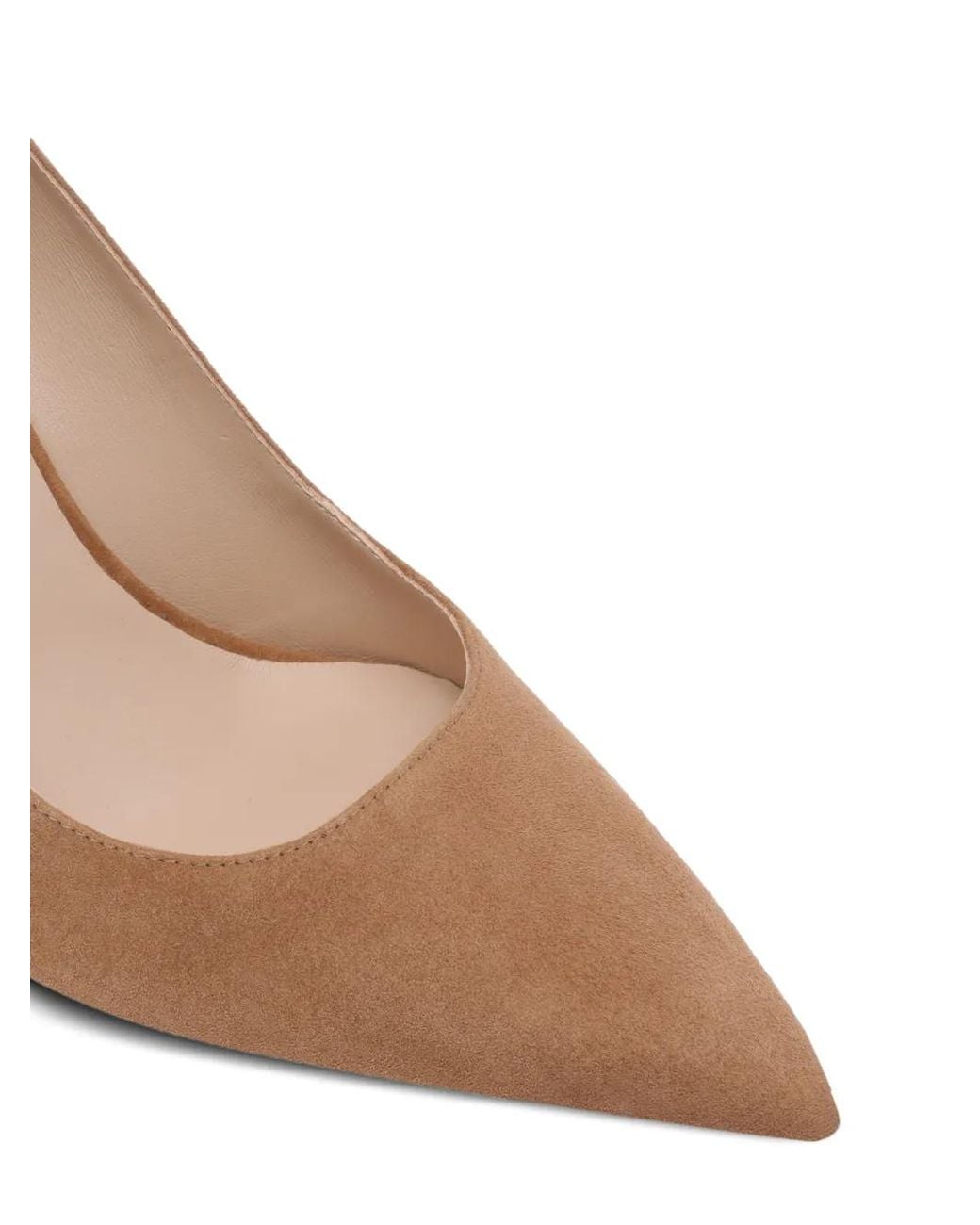Stuart Weitzman Brown Stuart Power Pumps mit spitzer Kappe