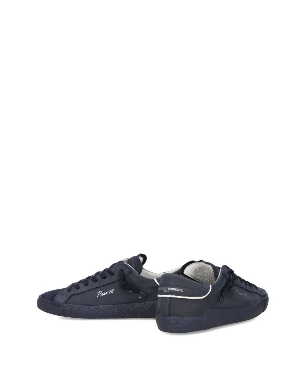 Philippe Model Sneakers Aus Leder in Blue für Herren