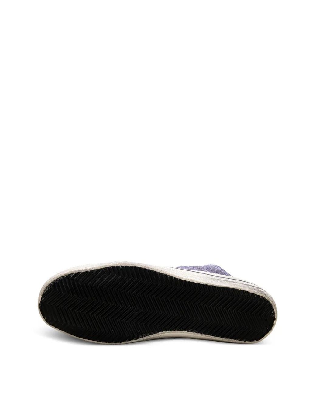 Golden Goose Deluxe Brand Purple V-Star Lab Sneakers
