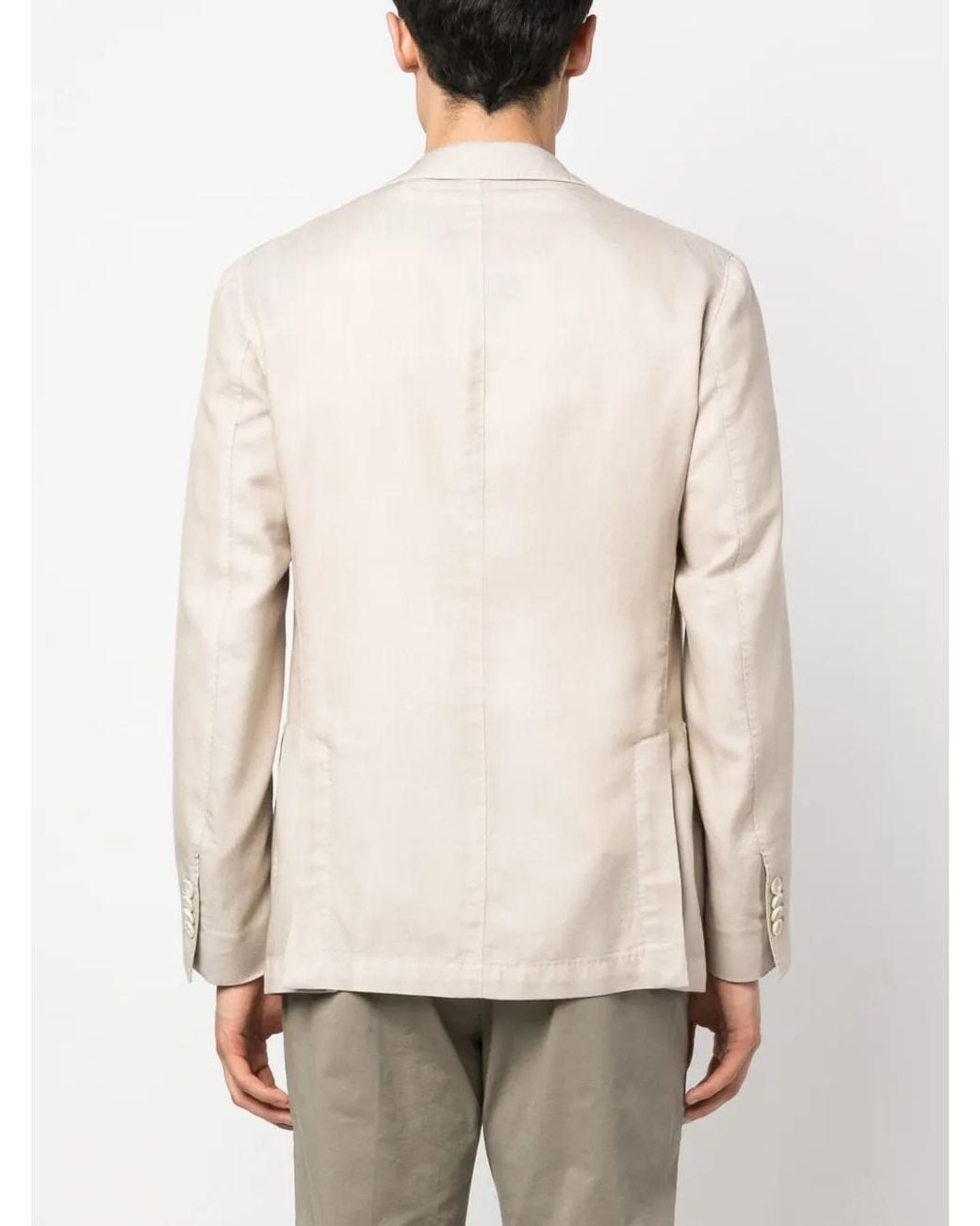 Blazer Con Botones Lardini de hombre de color Natural