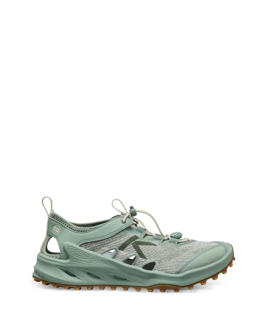 Keen Green Toggle-Fastening Sneakers