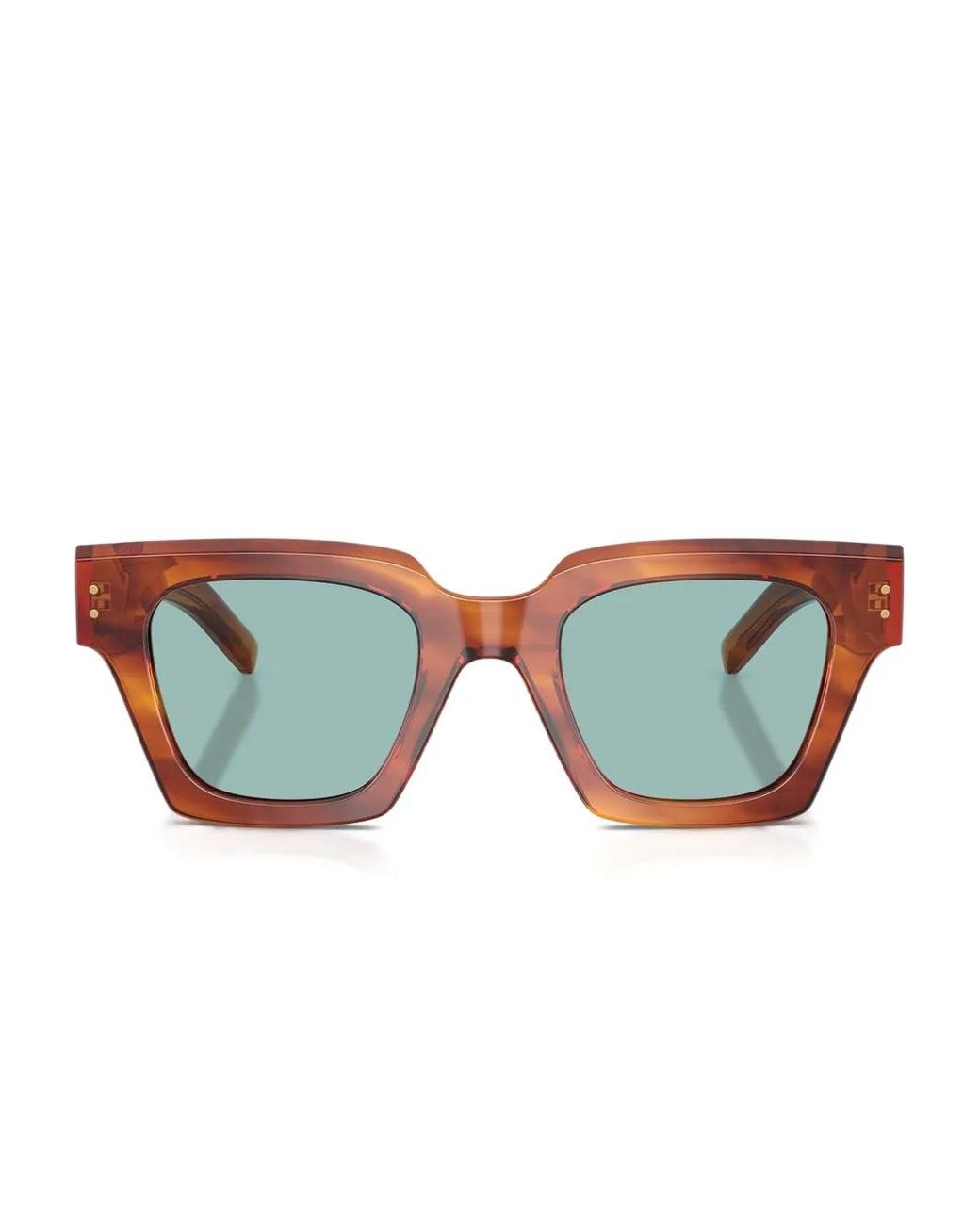 Dolce & Gabbana Blue Square-Frame Sunglasses for men
