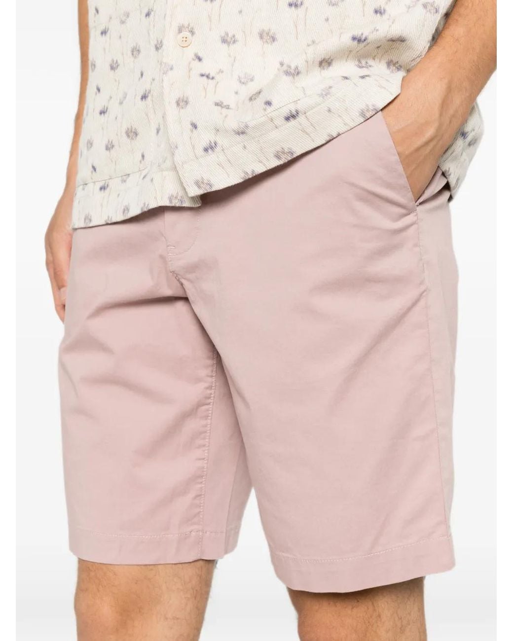 Michael Kors Pink Chino Shorts for men