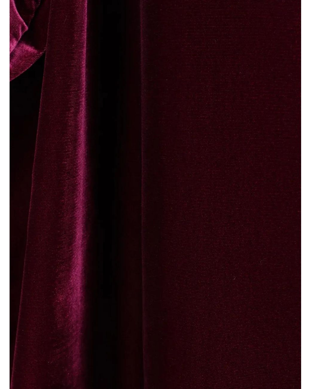 Comme des Garçons Red Sleeveless Midi Dress