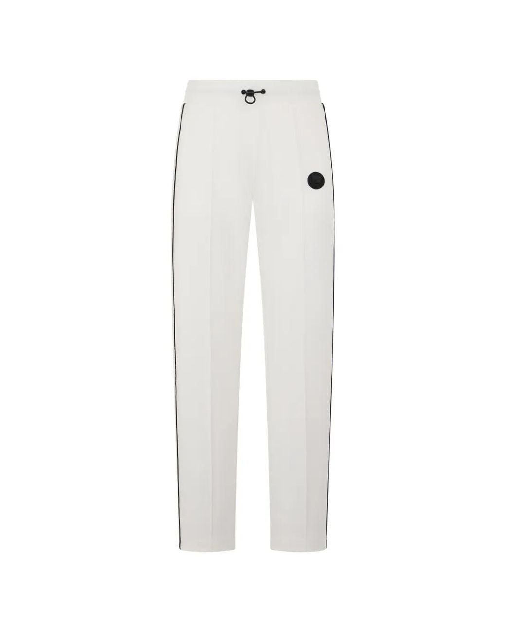 Philipp Plein White Piping Track Pants