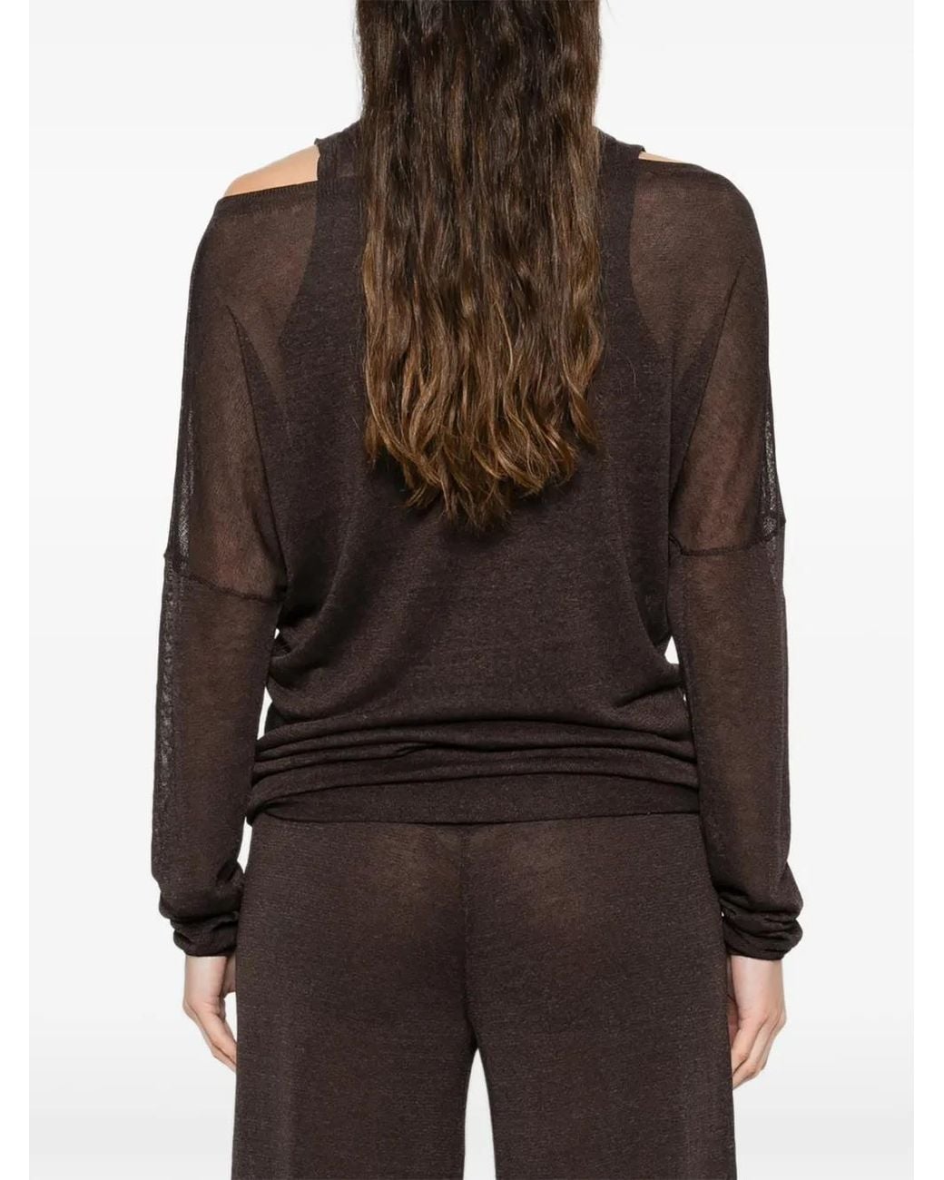 P.A.R.O.S.H. Black Long-Sleeve T-Shirt