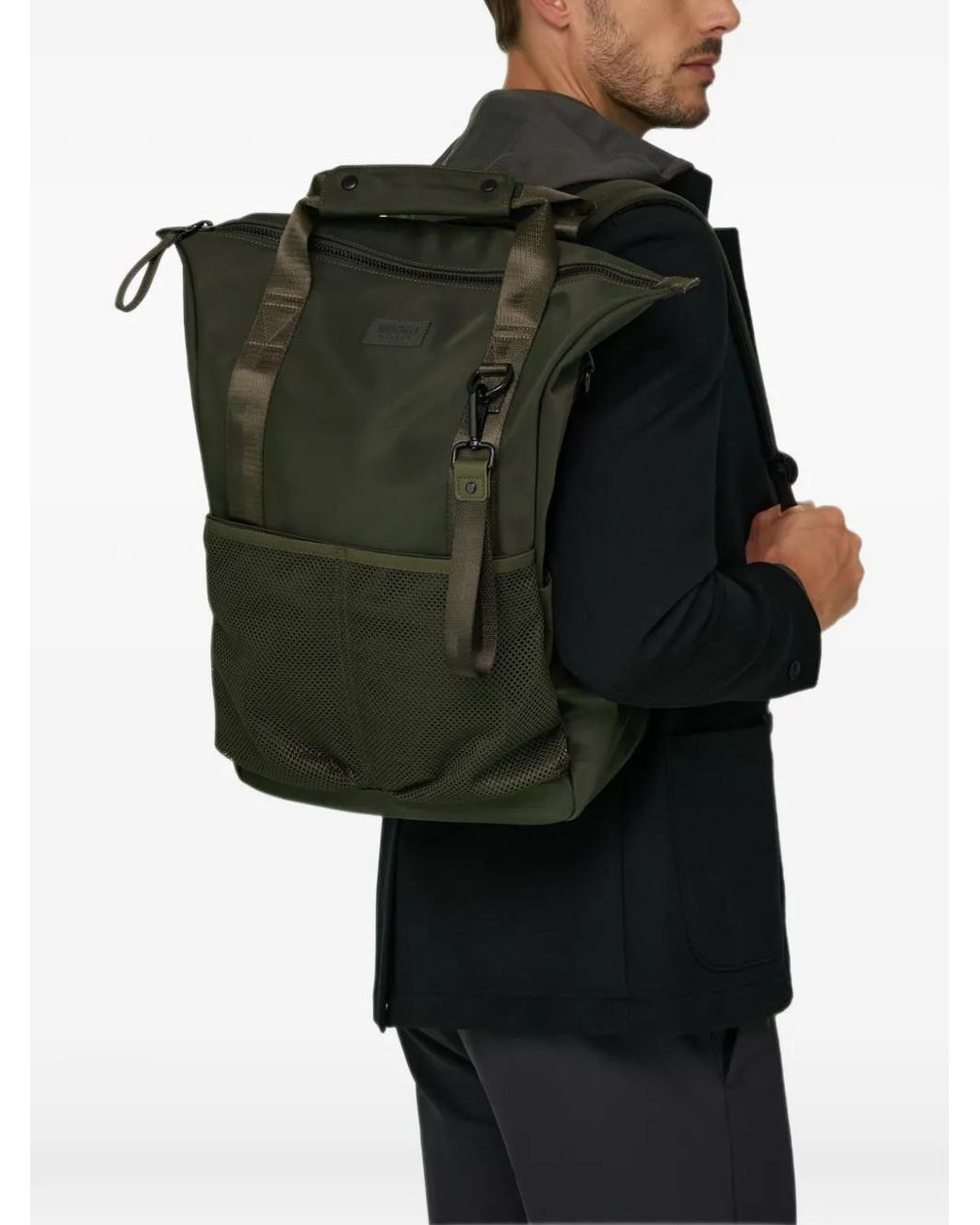 Boggi Green 3-Way Bag for men