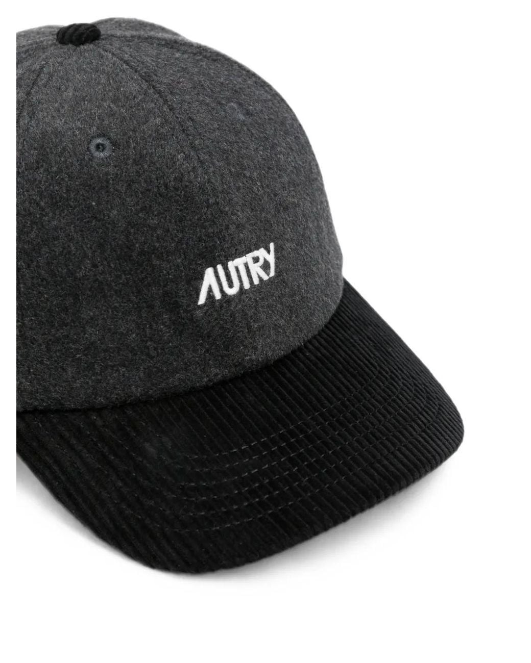 Autry Black Logo Baseball Cap for men