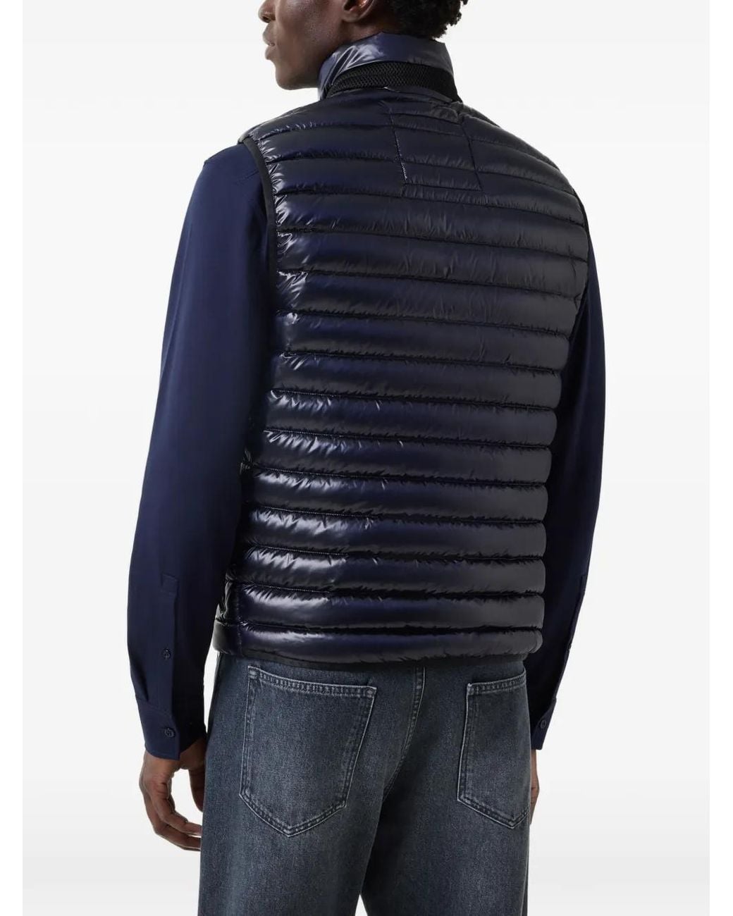 Bogner Blue Lasse Quilted Gilet for men
