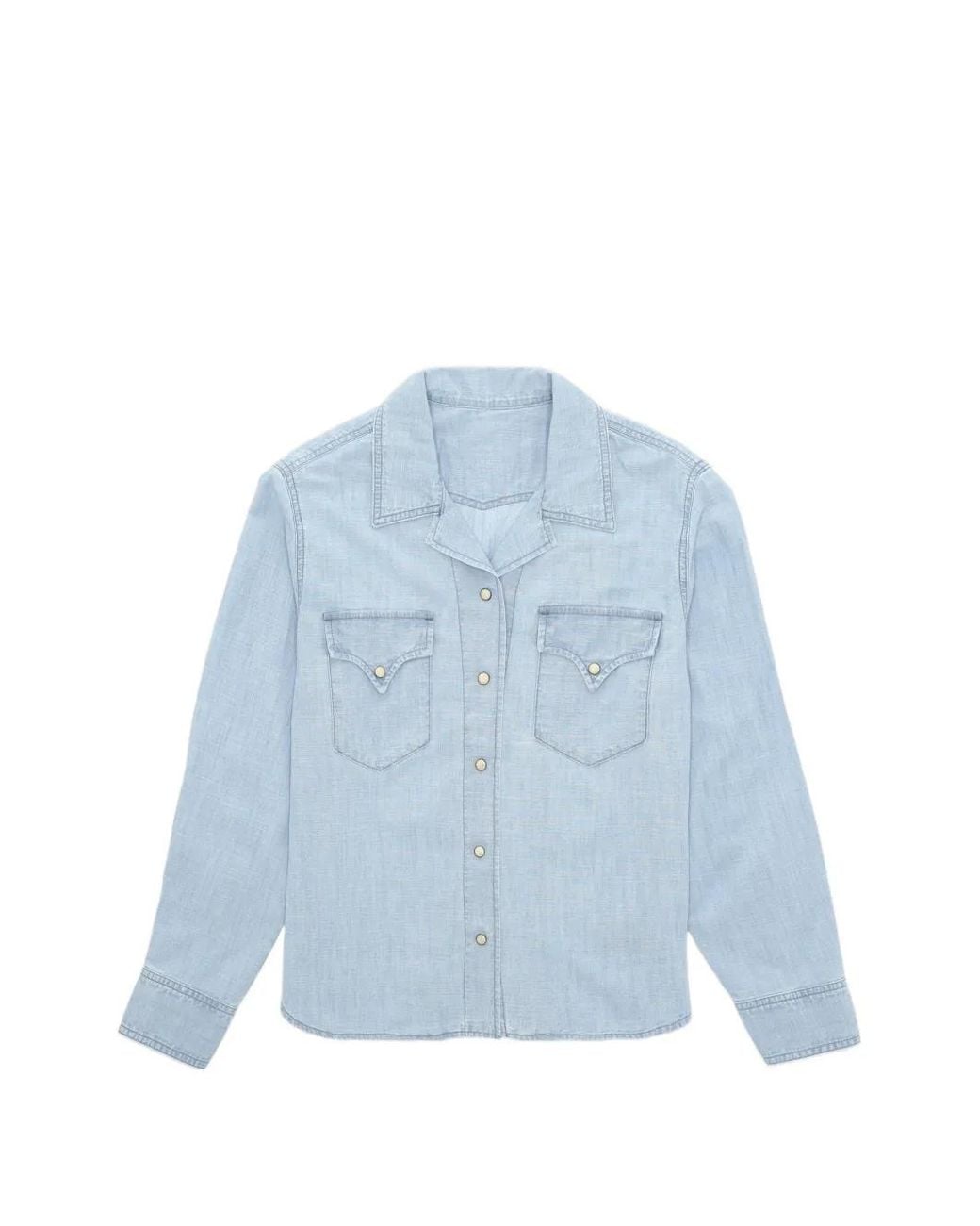 Fortela Blue Berthe Chambray Shirt