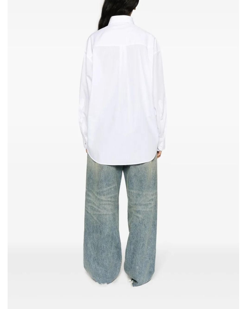 Stella McCartney White Broderie Anglaise Shirt