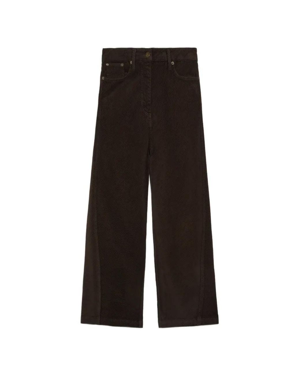 Momoní Black Ivo Velvet Trousers