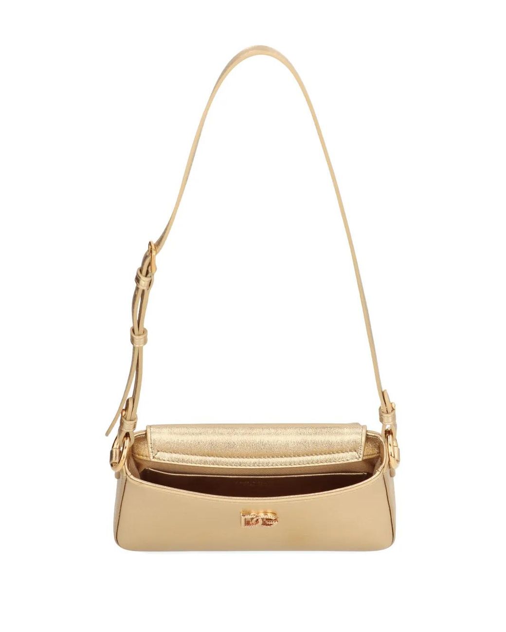 Dolce & Gabbana White Leather Phone Bag