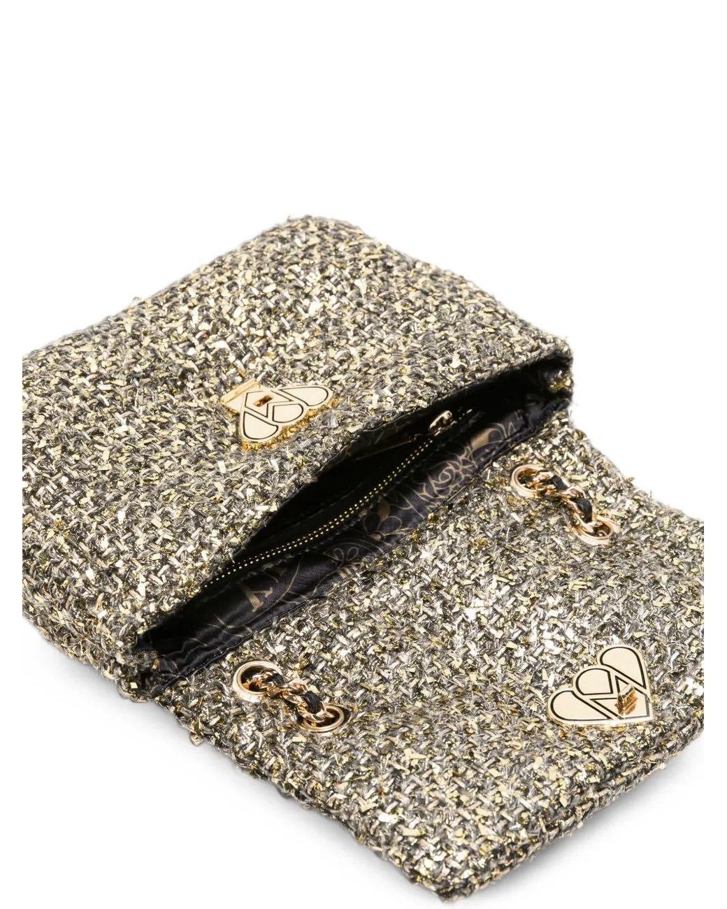 MINIME Natural Embellished Mini Shoulder Bag