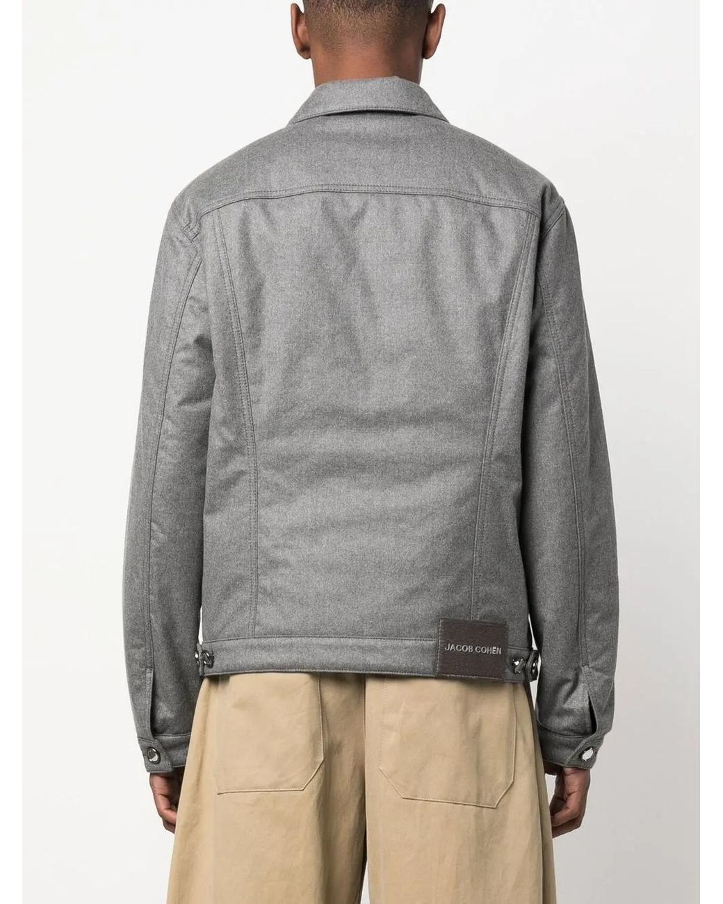 Jacob Cohen Gewatteerd Jack in het Gray voor heren