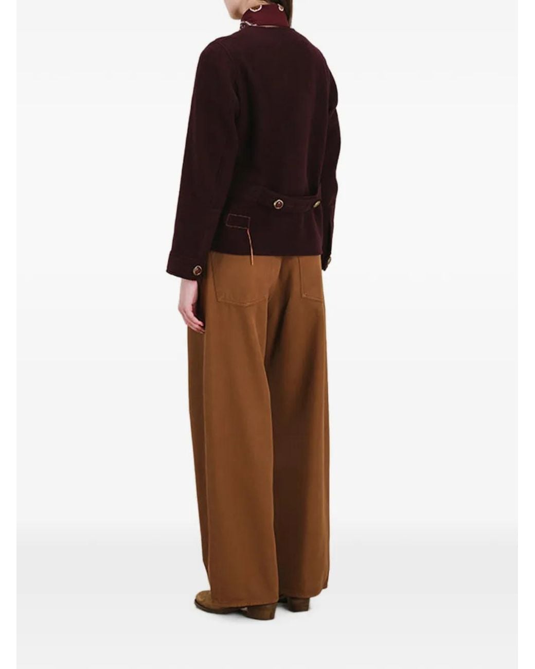 Fortela Red Fillory Wool Jacket