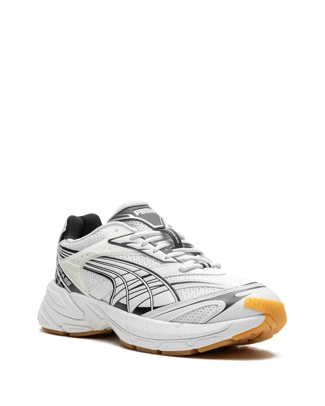 PUMA White Velophasis Lace-up Sneakers for men
