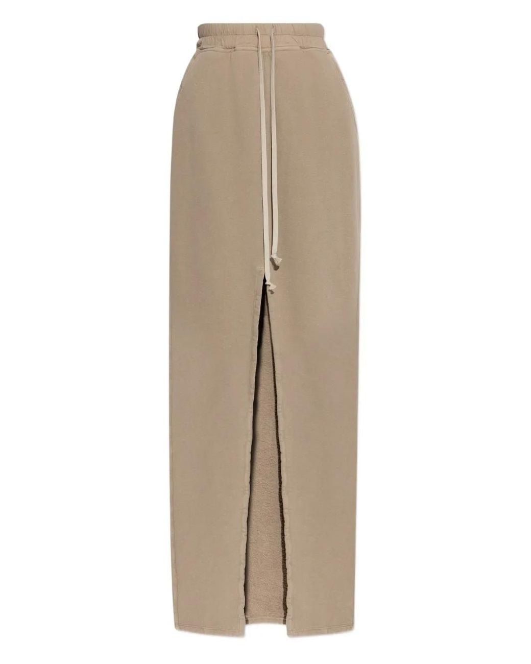 Rick Owens Natural Skirt 'Phleg'