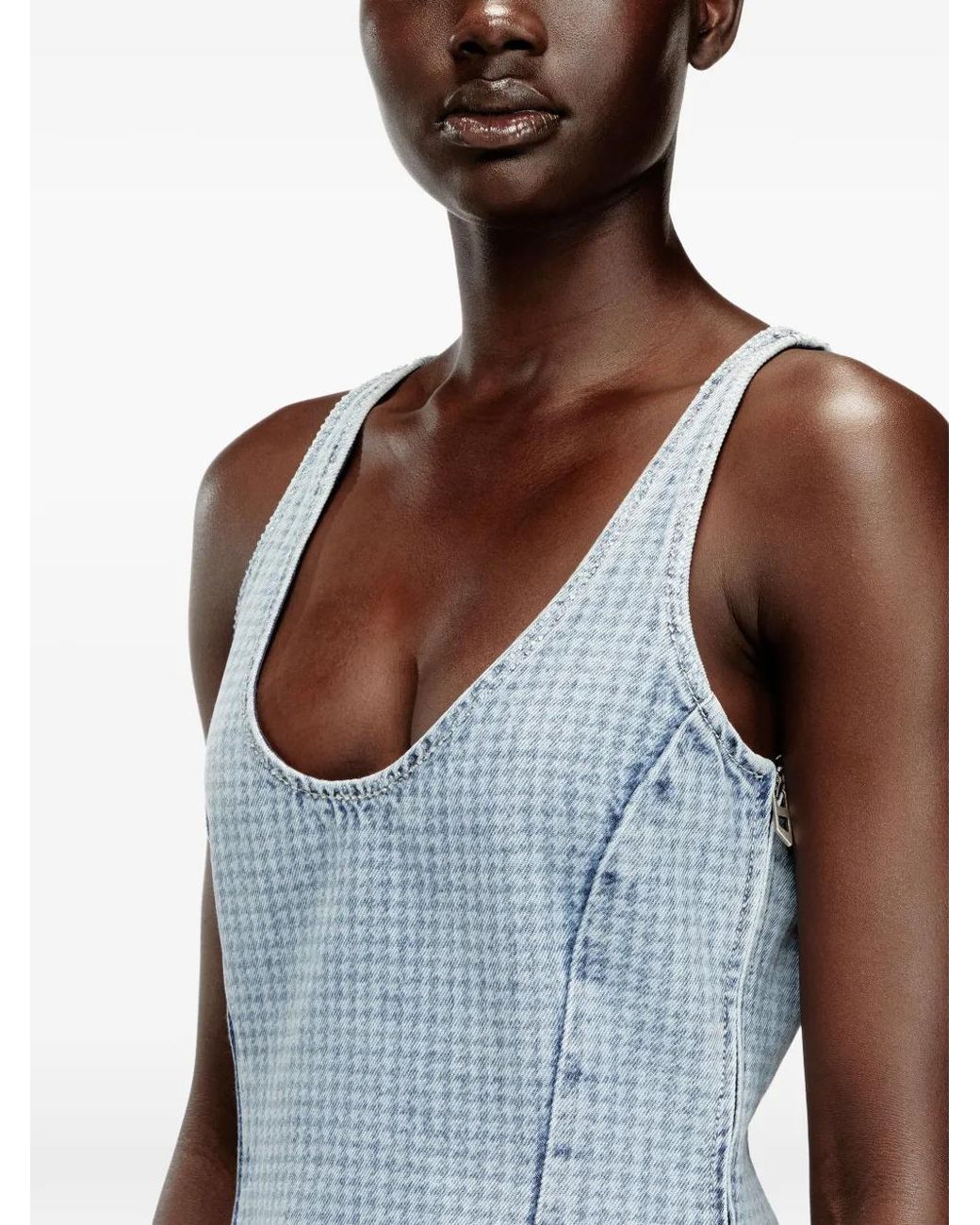DIESEL Blue Short Dress