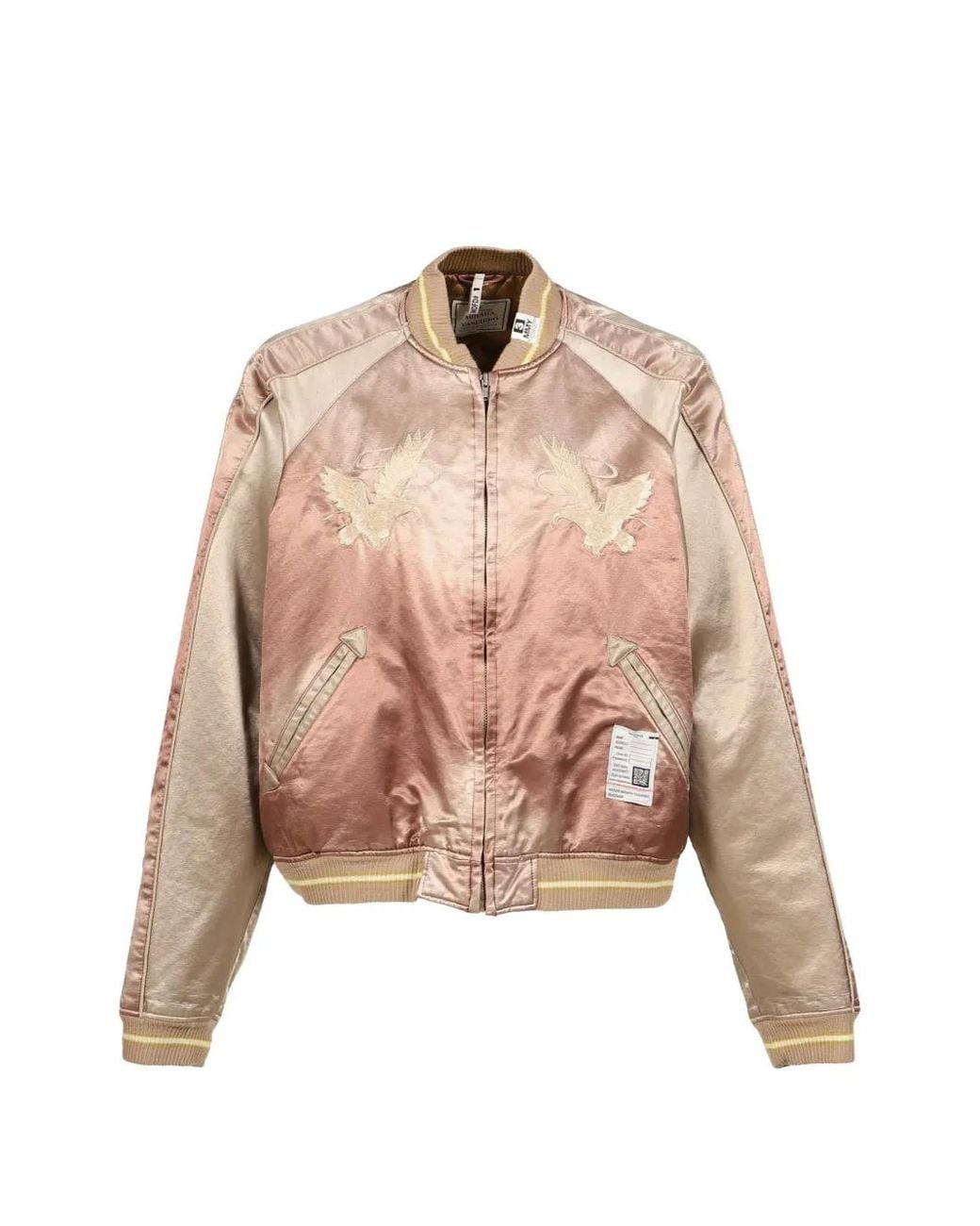 Maison Mihara Yasuhiro Pink Sun-Faded Like Souvenir Jacket for men