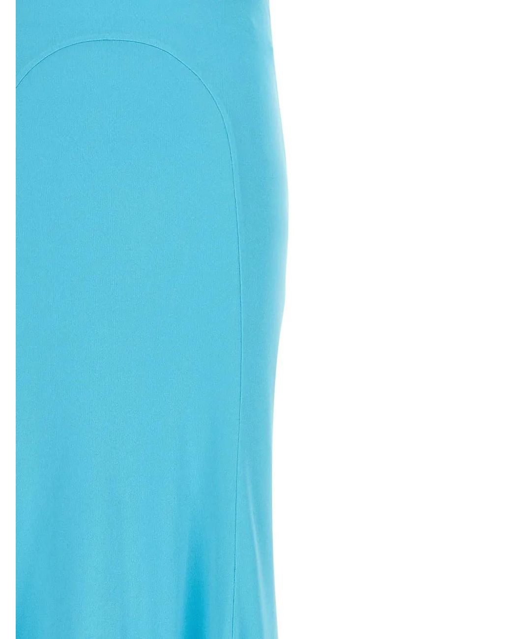 Tom Ford Blue Jupe À Traîne