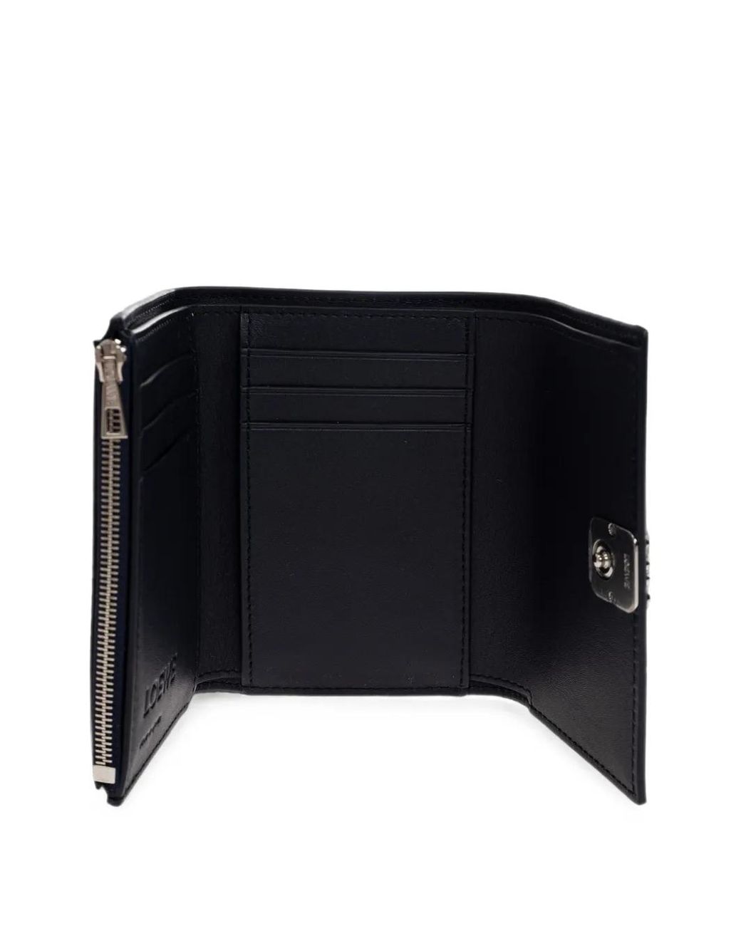 Loewe Red Anagram Leather Wallet