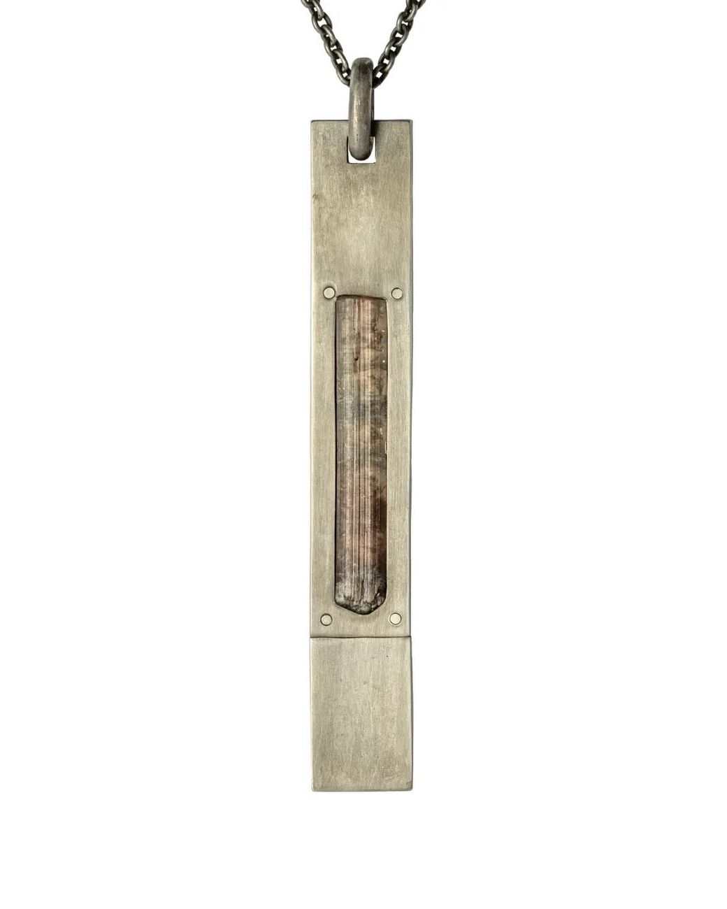 Parts Of 4 Metallic Amulet Pendant Necklace