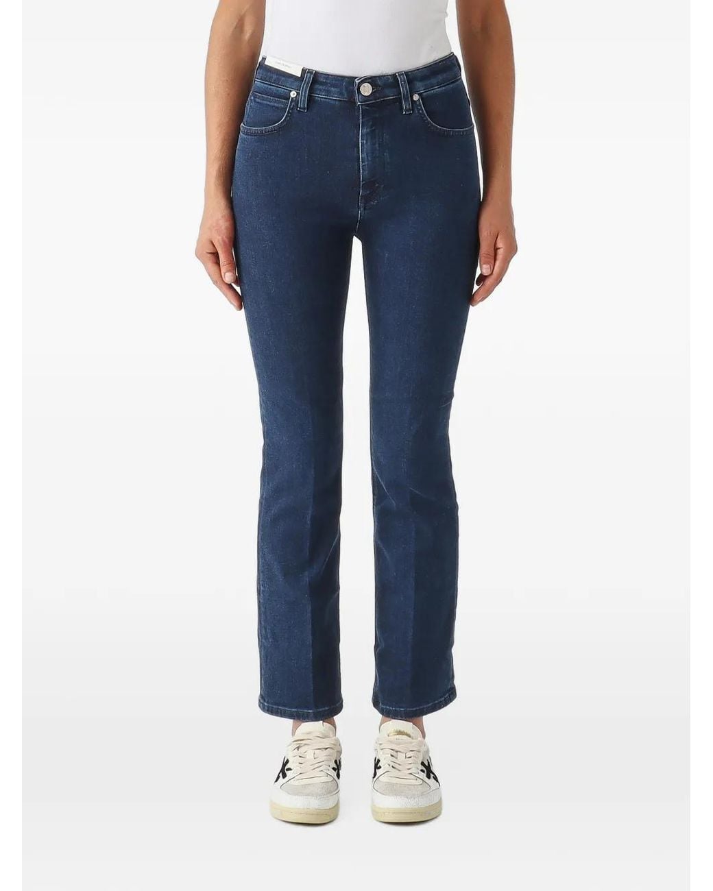 PT Torino Blue Kim Cropped Jeans