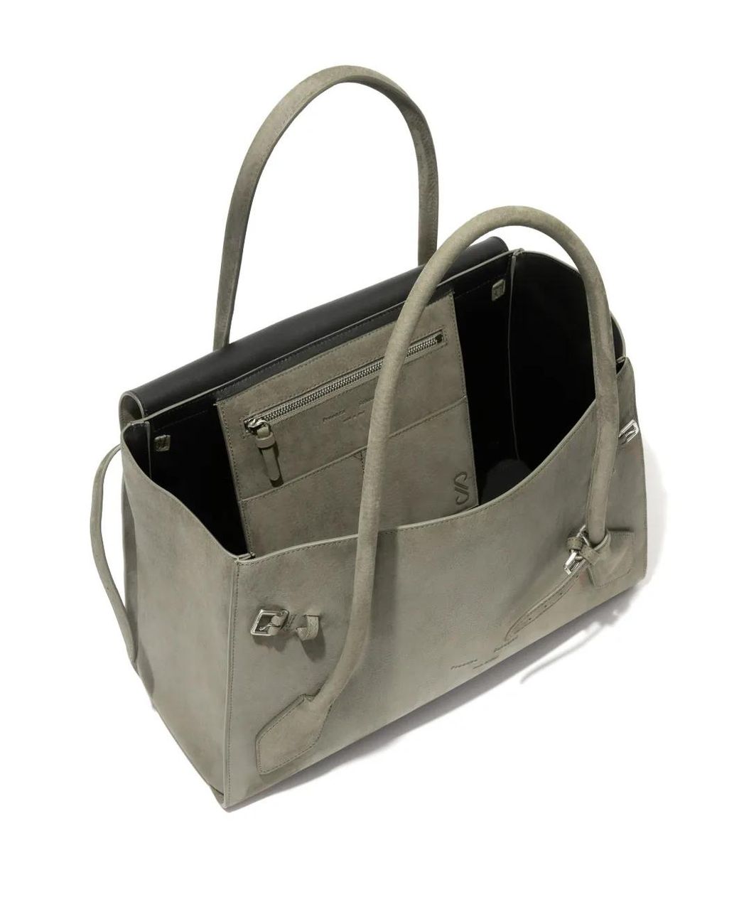 Proenza Schouler Gray Tate Tote Bag