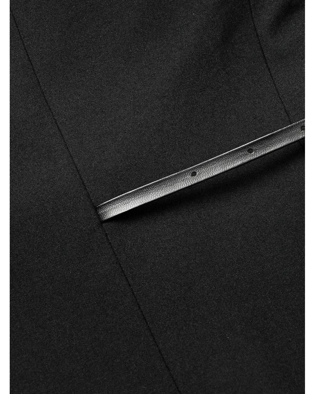 ROTATE BIRGER CHRISTENSEN Black V-Neck Blazer