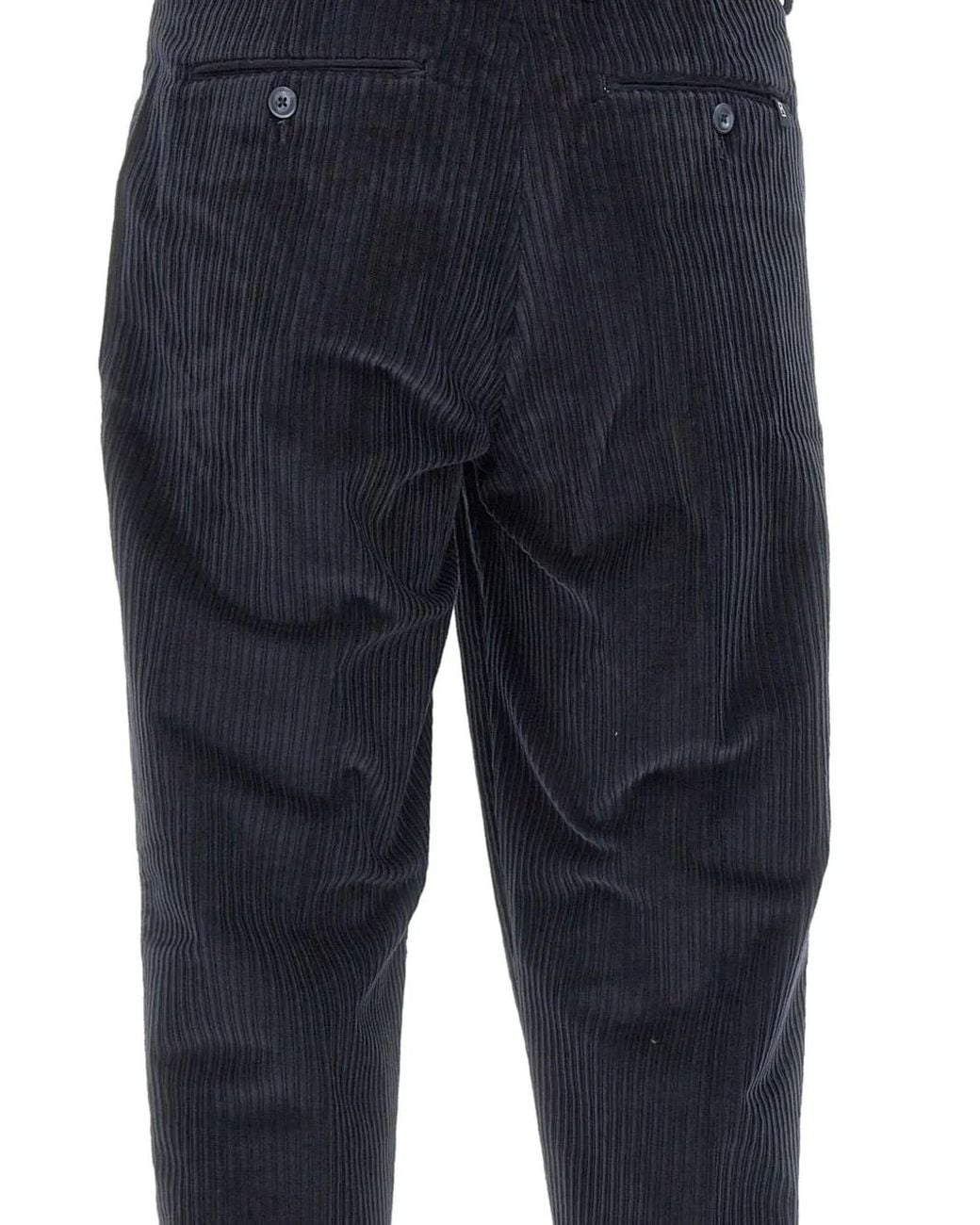 Re-hash Blue Darts Corduroy-Texture Chinos Trousers for men