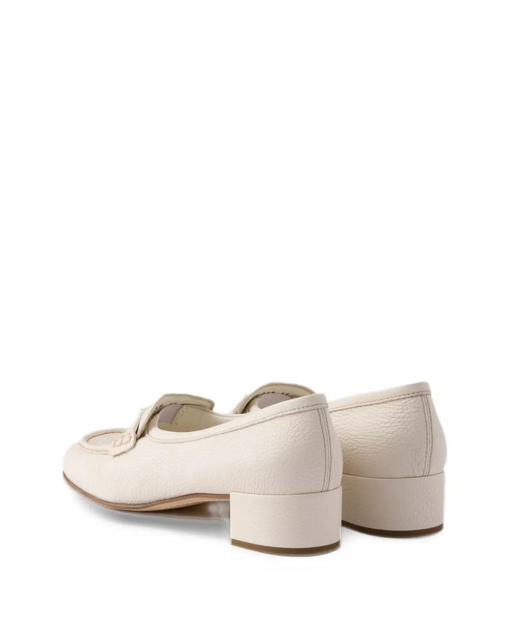 Prada Natural Klassische Pumps