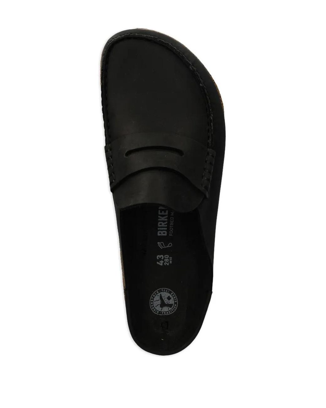 Birkenstock Black Suede Slippers for men