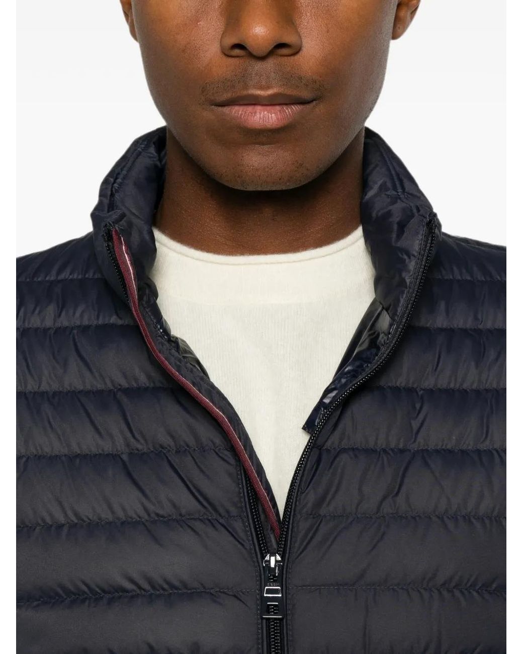 Geox Black Warrens Quilted Jacket for men