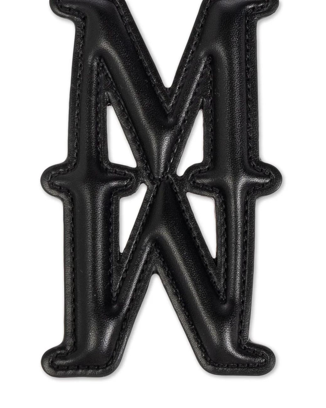 Max Mara White Logo Bag Charm