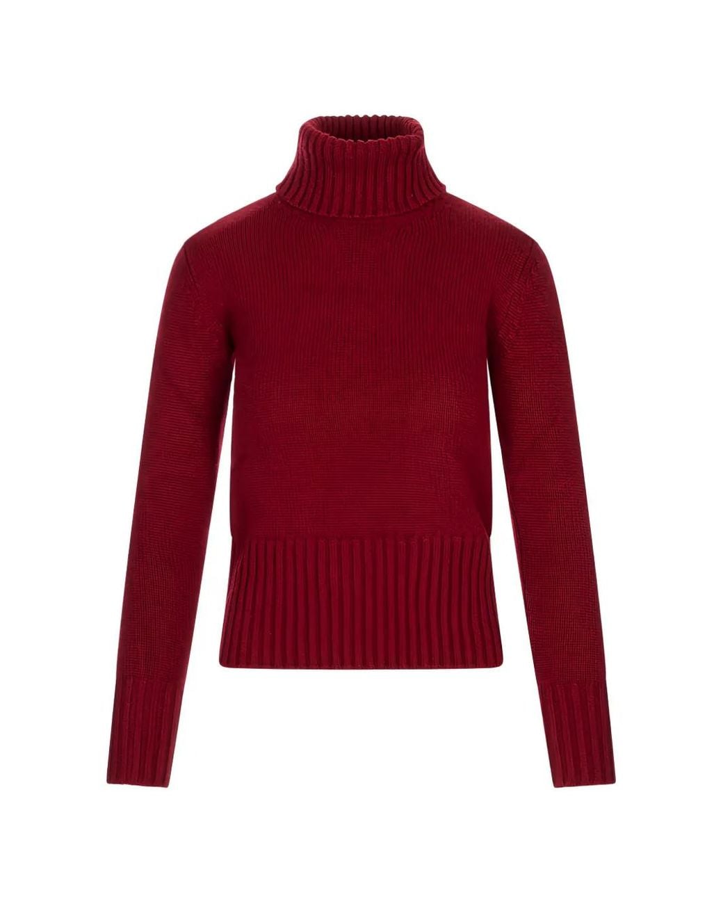 Fedeli Red Pull Derby Edera À Col Roulé