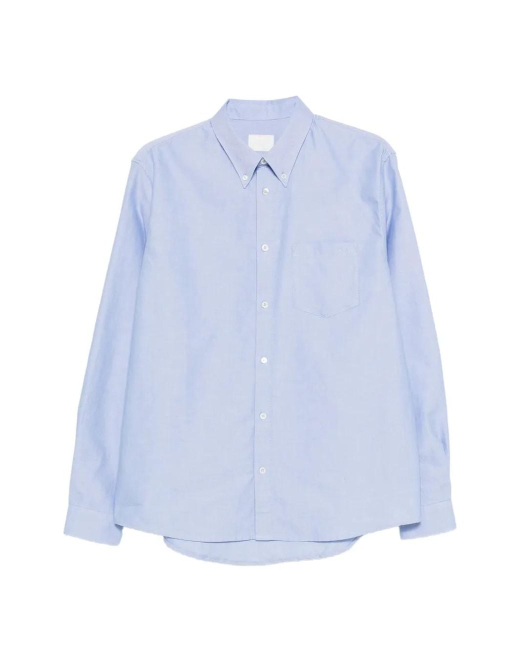 A.P.C. Blue A. P.C. Long Sleeve Button-Up Shirt for men