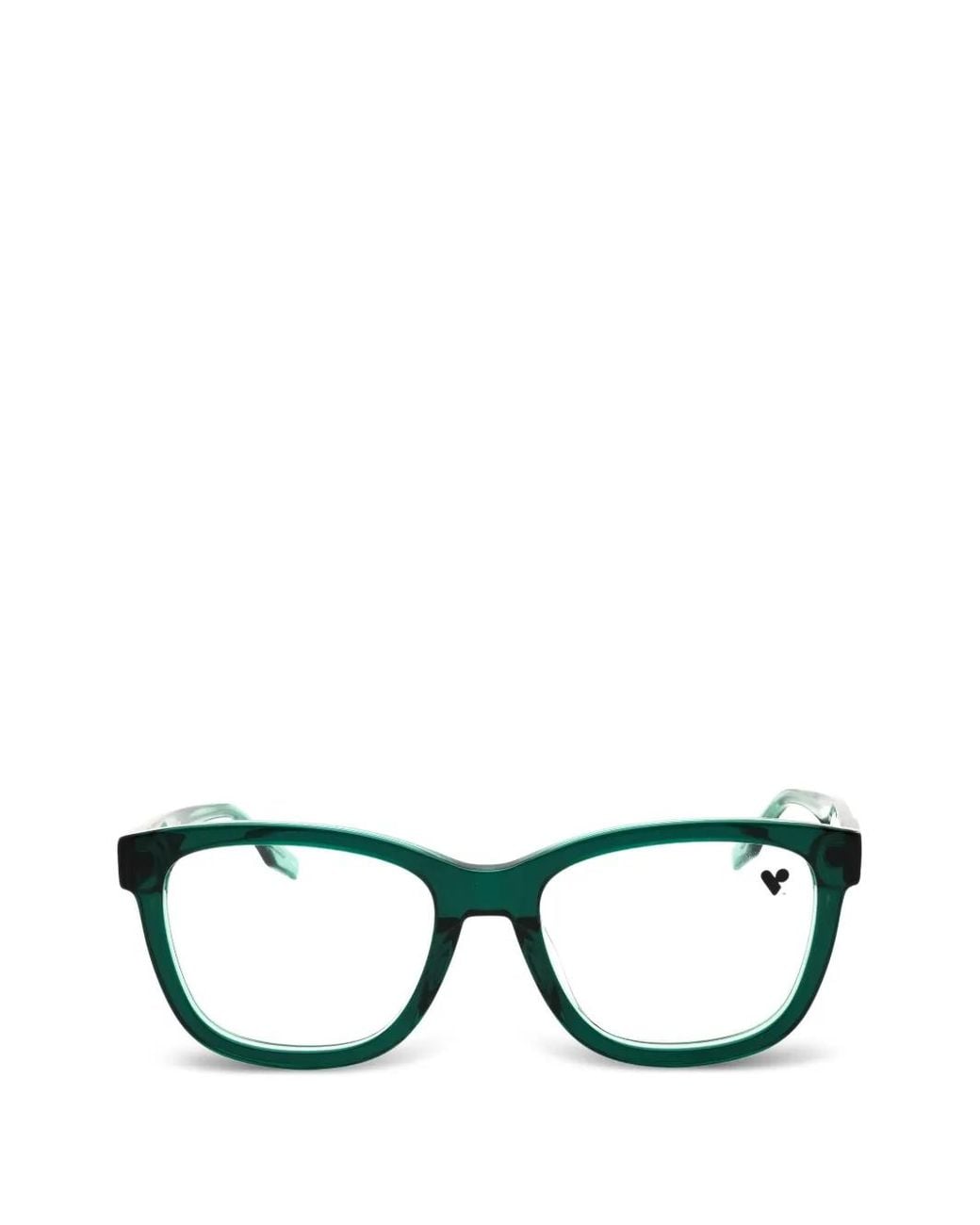 Converse Black Rectangle-Frame Glasses
