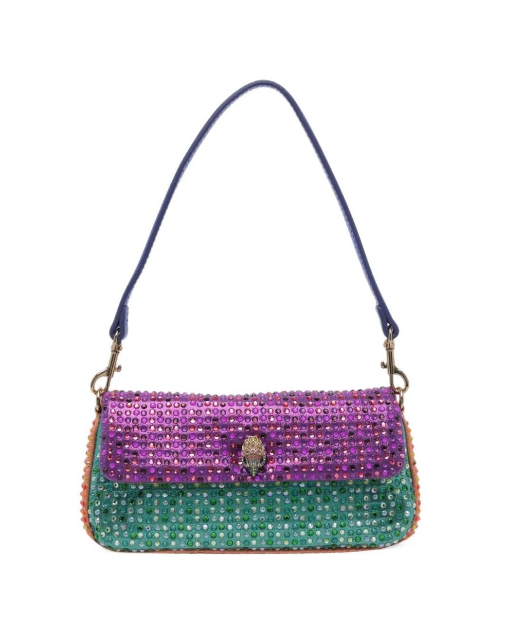 Kurt Geiger Purple Pickle Shoulder Bag