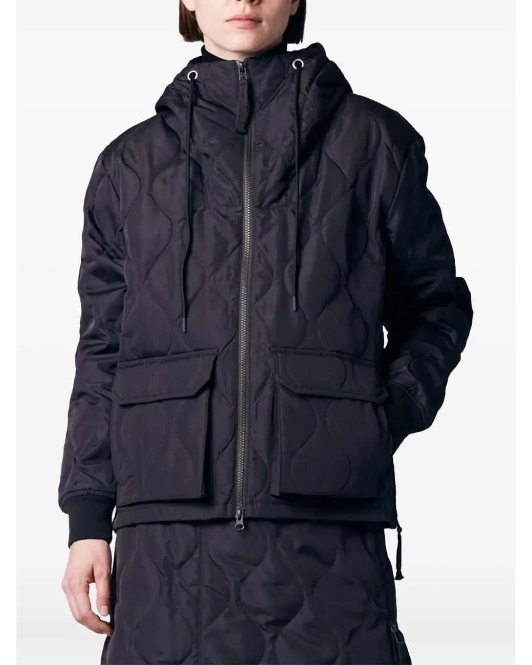 Taion Black Quilted Jacket