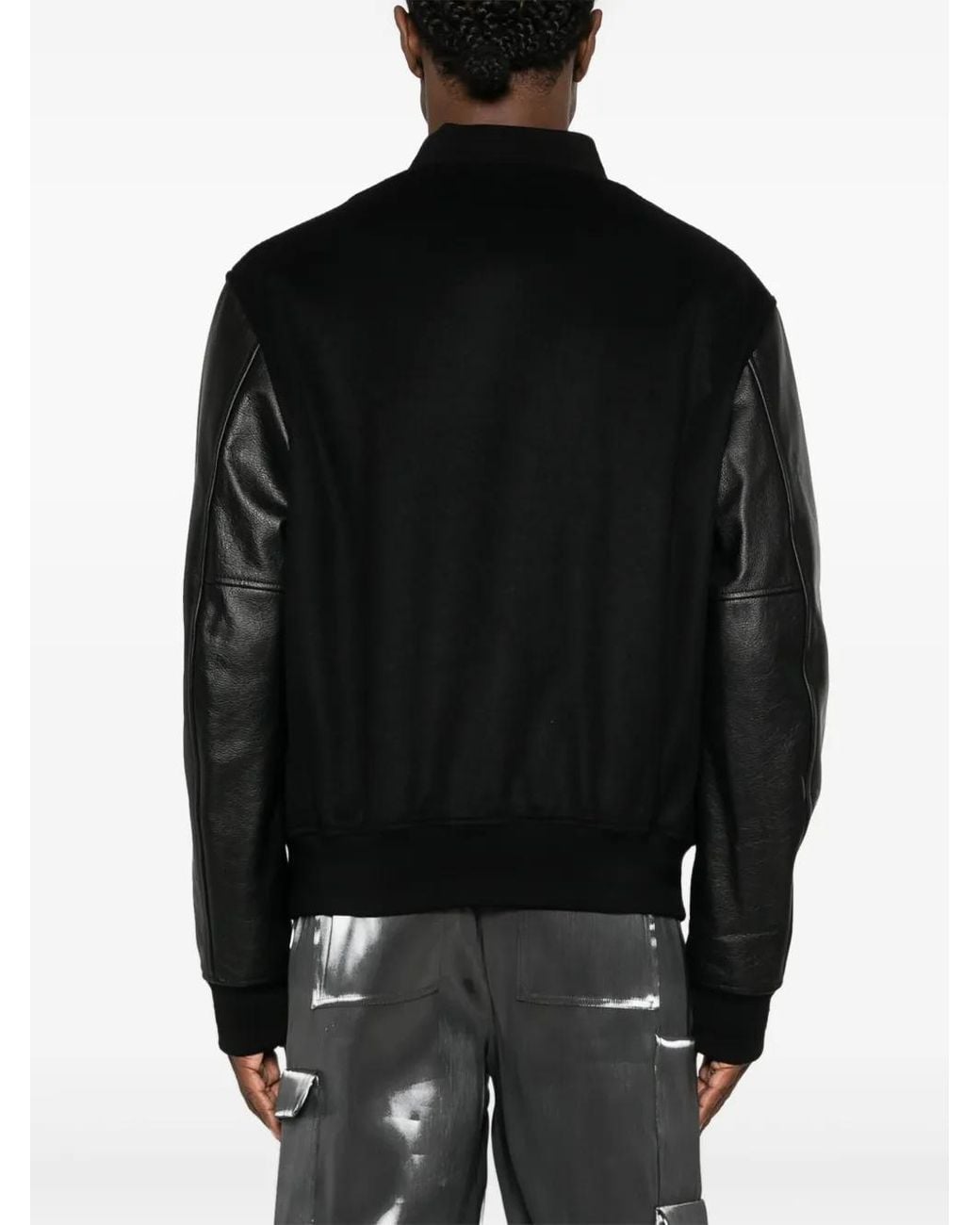 Givenchy Black Varsity Jacket for men