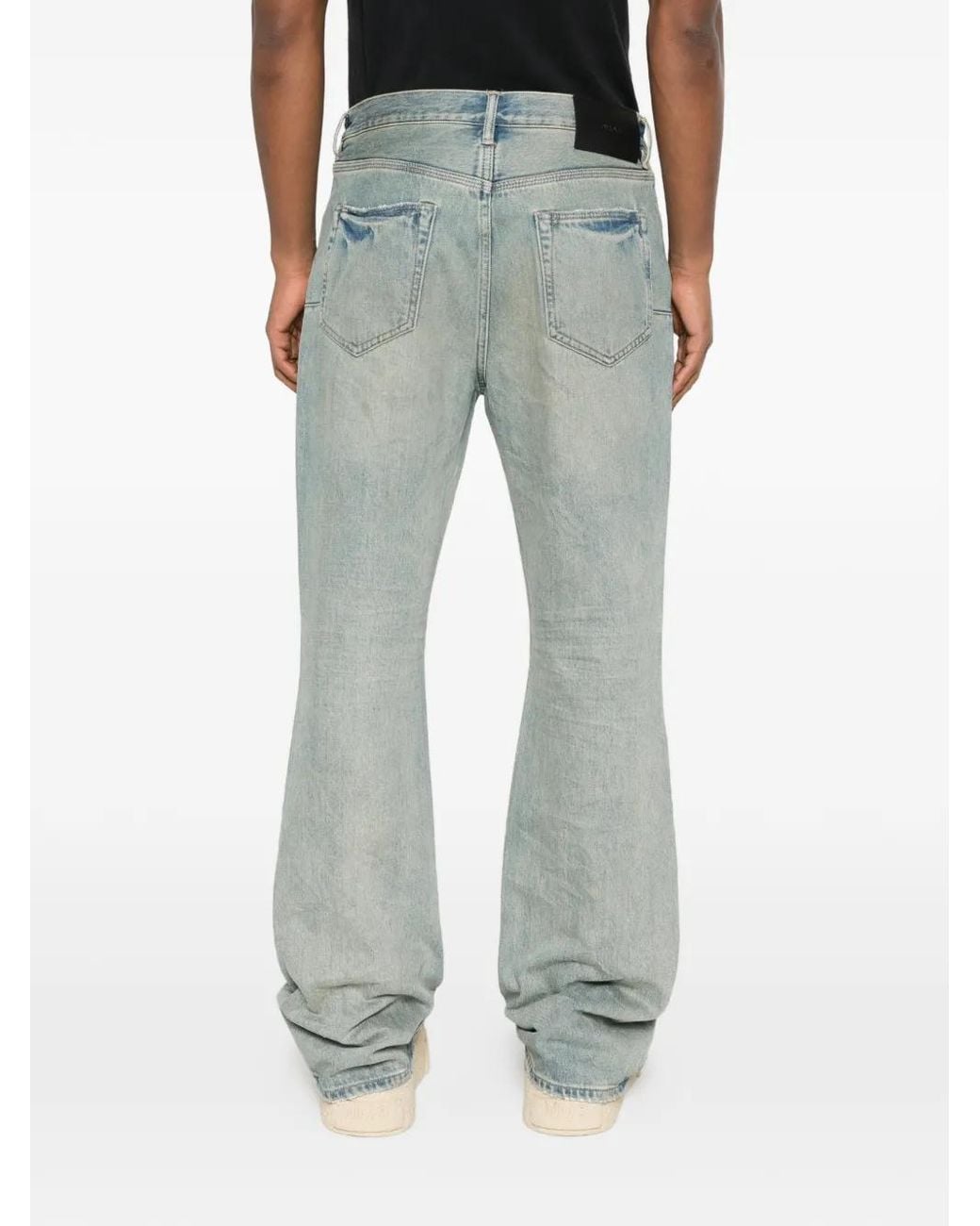 Purple Brand Blue P026 Dirty Fade Down Pants for men