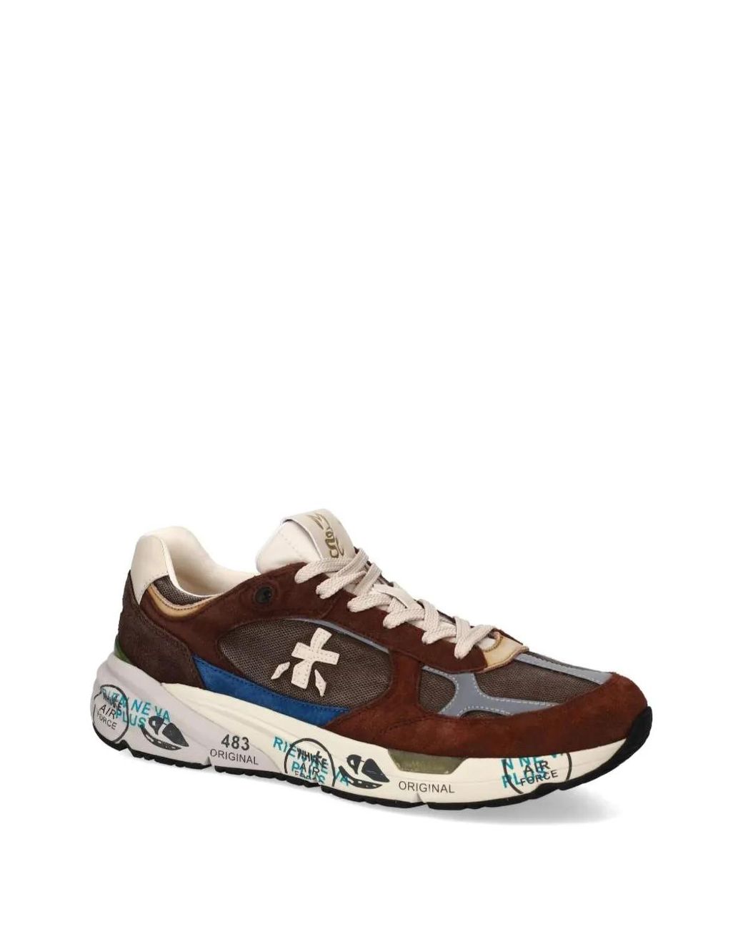 Premiata White Mase Sneakers for men