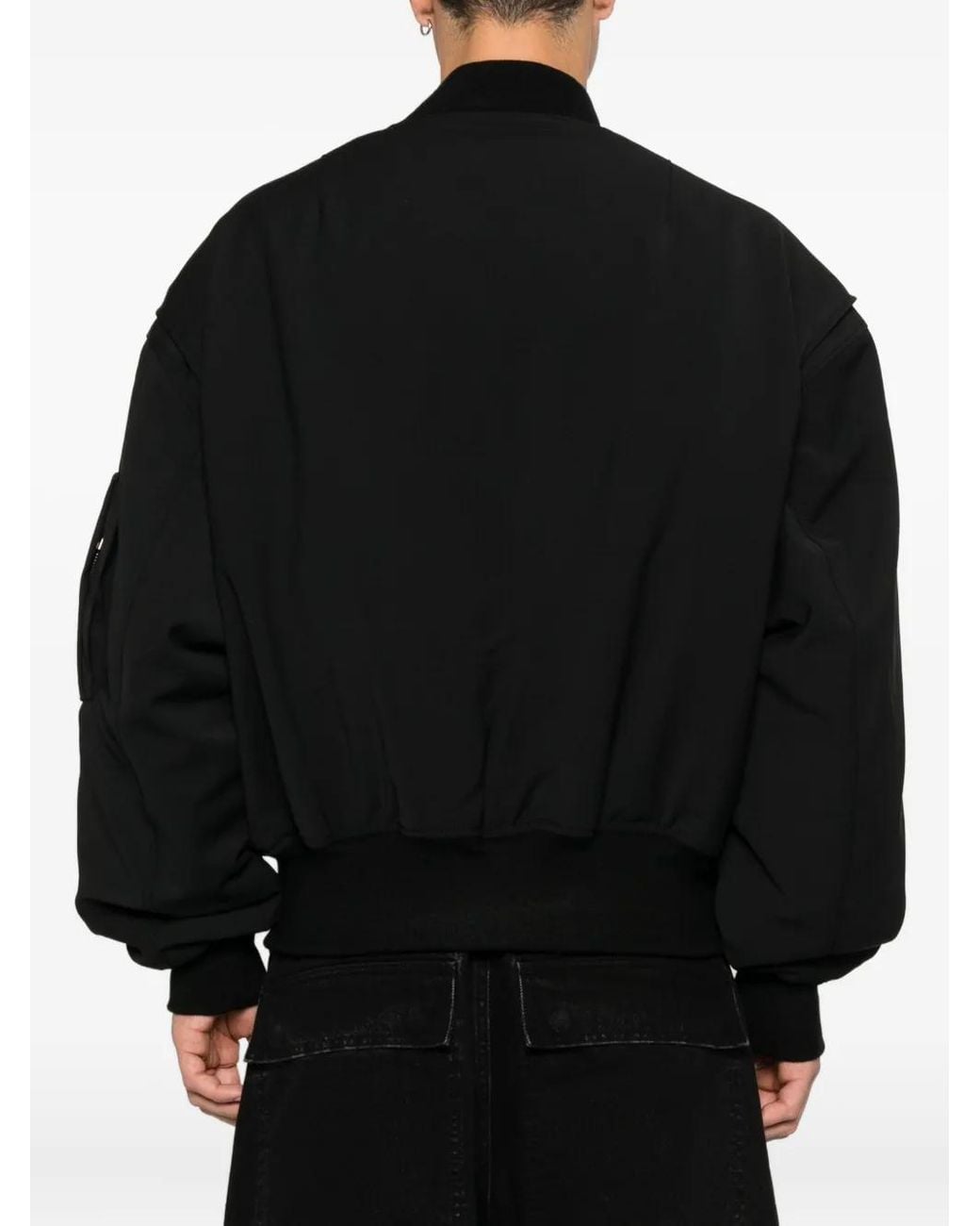 Giacca Con Zip di Entire studios in Black
