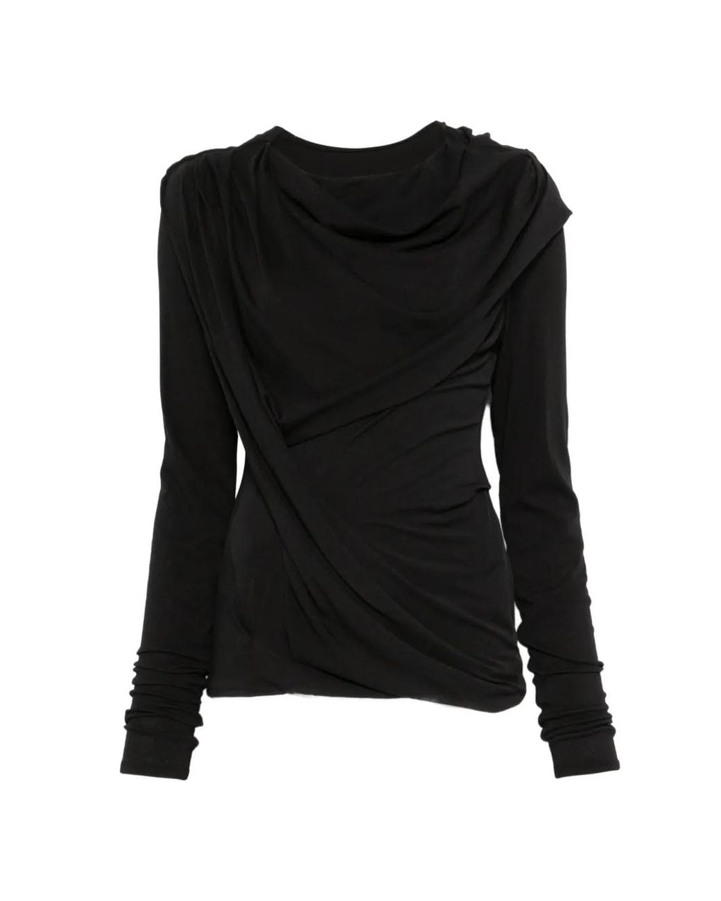 Entire studios Black Long-Sleeved T-Shirt
